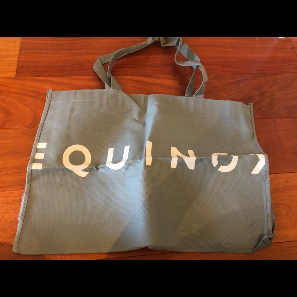 Equinox reusable shopper tote shopping bag